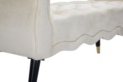 PANCHETTA PARIS CREMA/GOLD CM 120X40X60 - immagine 6