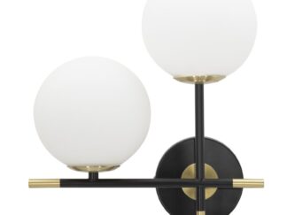 LAMPADA DA MURO DARKY DOUBLE CM 30x17x35