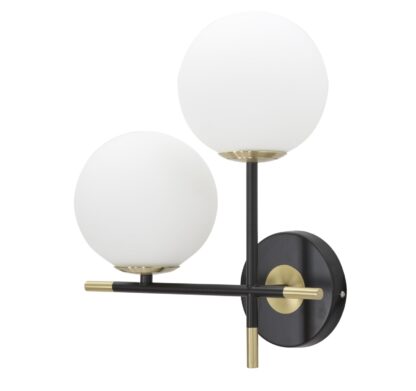 LAMPADA DA MURO DARKY DOUBLE CM 30x17x35 - immagine 2