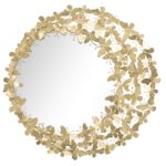 SPECCHIO GLAM BUTTERFLY WIND Ø CM 81,5X3,5 (MISURA SPECCHIO CM Ø55)