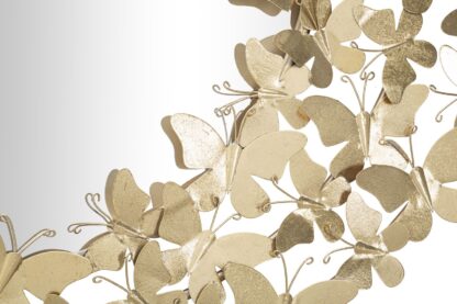 SPECCHIO GLAM BUTTERFLY WIND Ø CM 81,5X3,5 (MISURA SPECCHIO CM Ø55) - immagine 2