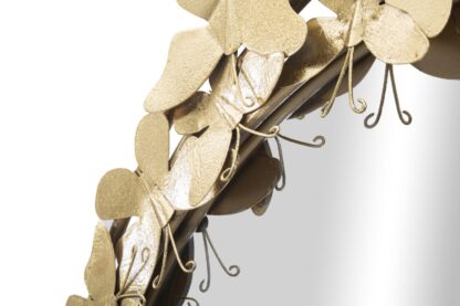 SPECCHIO GLAM BUTTERFLY WIND Ø CM 81,5X3,5 (MISURA SPECCHIO CM Ø55) - immagine 3