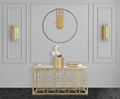 OROLOGIO DA MURO GOLDY CM Ø 60X4,5 - immagine 6