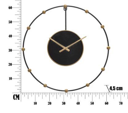 OROLOGIO DA MURO PEARL CM Ø 61X4,5 - immagine 6