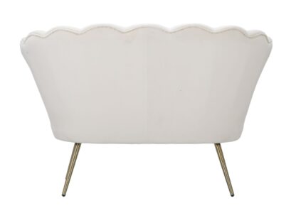 DIVANETTO VIENNA CREMA CM 130X74X84 - immagine 4