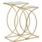 P/TELEFONO SIOMPLY COPPIA CM 35X35X70-30X30X60 stile GLAM