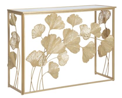 CONSOLE IN FERRO LEAF CM 108X36,5X80