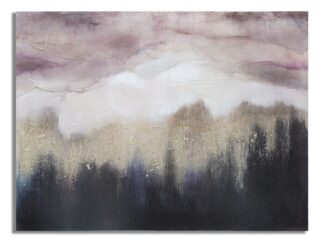 DIPINTO SU TELA PINK MOUNTAIN CM 80X2,7X60