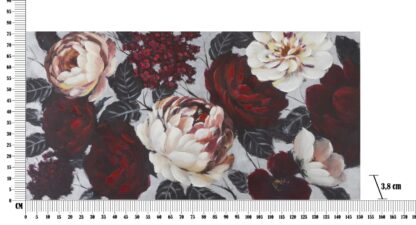 DIPINTO SU TELA WHITE/RED FLOWER LIGHTBACK
150X3,8X76 - immagine 6