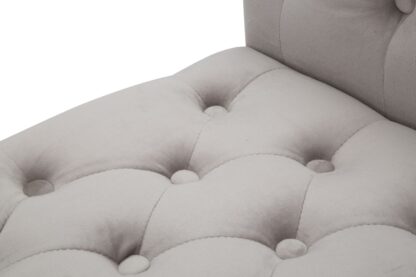 PANCHETTA PARIS GRIGIA/GOLD CM 120X40X60 - immagine 7