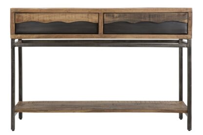 CONSOLE YELLOWSTONE CM 118X40X80 (LEGNO DI ACACIA NILOTICA) - immagine 2