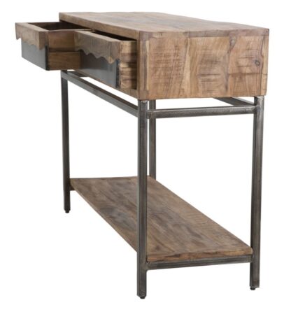 CONSOLE YELLOWSTONE CM 118X40X80 (LEGNO DI ACACIA NILOTICA) - immagine 3