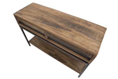 CONSOLE YELLOWSTONE CM 118X40X80 (LEGNO DI ACACIA NILOTICA) - immagine 5