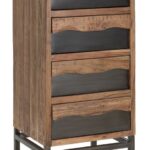 CASSETTIERA YELLOWSTONE CM 45X40X100 (LEGNO DI ACACIA NILOTICA)