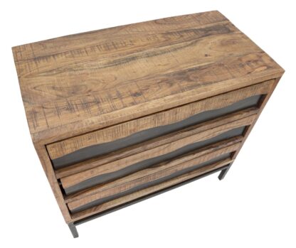 COMO' YELLOWSTONE CM 88X45X80 (LEGNO DI ACACIA NILOTICA) - immagine 5