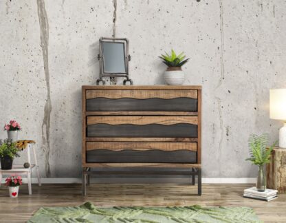 COMO' YELLOWSTONE CM 88X45X80 (LEGNO DI ACACIA NILOTICA) - immagine 8