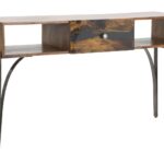 CONSOLE MUSTANG CM 130X40X80 (LEGNO DI ACACIA NILOTICA)