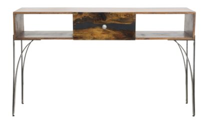 CONSOLE MUSTANG CM 130X40X80 (LEGNO DI ACACIA NILOTICA) - immagine 2