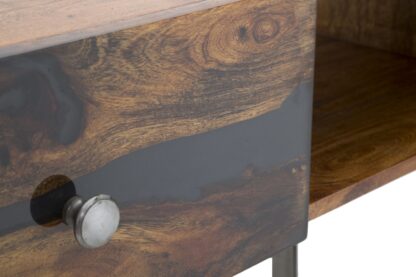 CONSOLE MUSTANG CM 130X40X80 (LEGNO DI ACACIA NILOTICA) - immagine 7