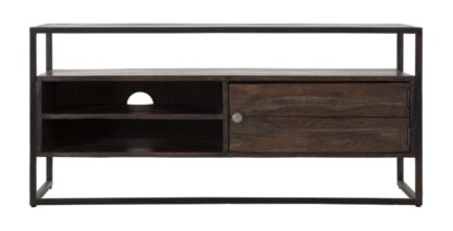 P/TV BURN CM 120X40X55 (LEGNO DI ACACIA NILOTICA) - immagine 2