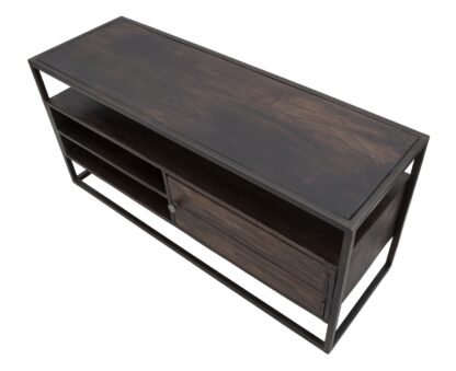 P/TV BURN CM 120X40X55 (LEGNO DI ACACIA NILOTICA) - immagine 4