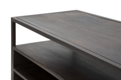 P/TV BURN CM 120X40X55 (LEGNO DI ACACIA NILOTICA) - immagine 5