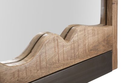 SPECCHIO YELLOWSTONE CM 120X4X72 (LEGNO DI ACACIA NILOTICA) - immagine 3