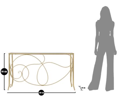 CONSOLE ART CM 140X40X80 - immagine 10