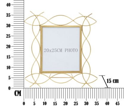 CORNICE IRON GLAM X CM 35,5X1,5X37 (MISURA INTERNA 20X25) - immagine 6