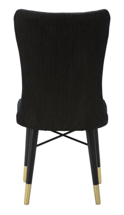 SEDIA MIMOZA NERA SET 2PZ CM  40X65X99 - immagine 7