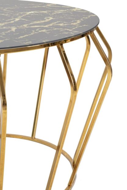 TAVOLINETTO DA CAFFE' HISTOR CM Ø 78X44,5 - immagine 4
