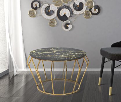 TAVOLINETTO DA CAFFE' HISTOR CM Ø 78X44,5 - immagine 5