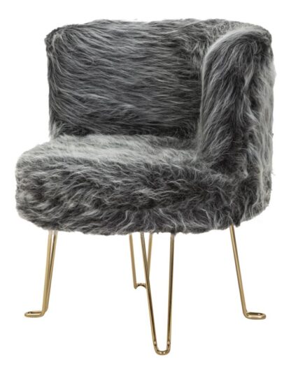 POLTRONA HACIL GRIGIA CM 73X64X77 - immagine 3