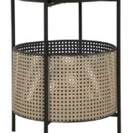 TAVOLINETTO OSAKA CM Ø 40X50 stile BOHO CHIC