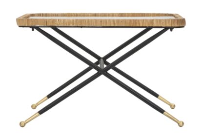 TAVOLO DA CAFFE' SAINT BARTH RETT. CM 70X50X45 - immagine 2