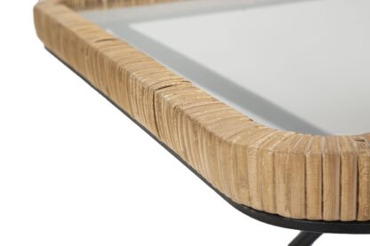 TAVOLO DA CAFFE' SAINT BARTH RETT. CM 70X50X45 - immagine 6