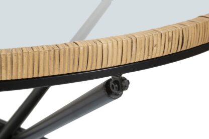 TAVOLO DA CAFFE' SAINT BARTH ROTONDO CM Ø 80X46,5 - immagine 5
