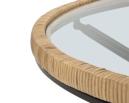 TAVOLO DA CAFFE' SAINT BARTH ROTONDO CM Ø 80X46,5 - immagine 6
