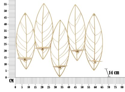 P/CAND LEAF DA MURO CM 66X14X56 - immagine 5