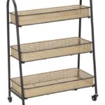 CARRELLO FUJI CM 60X30X80 stile BOHO CHIC