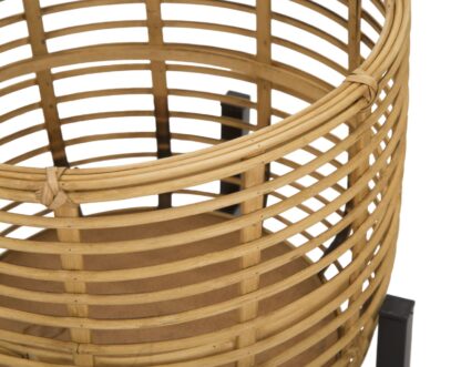 P/VASI RATTAN COPPIA CM Ø 41X47-33X39 - immagine 3