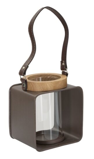 LANTERNA GLASS CM 16X13X18,5