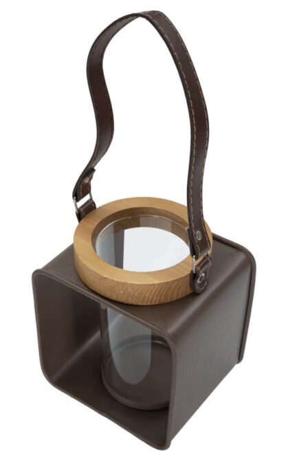 LANTERNA GLASS CM 16X13X18,5 - immagine 2