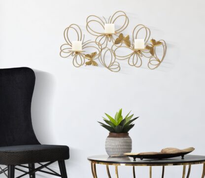 P/CAND DA MURO FARFALLE CM 61X12X34 - immagine 5
