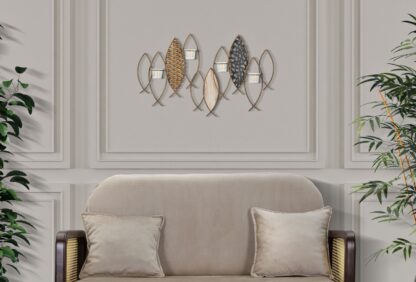 P/CAND DA MURO FISH CM 66X9X40,5 - immagine 5