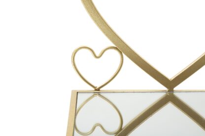 COMODINO MENSOLA HEARTS COPPIA CM 41,5X18X21 - immagine 5