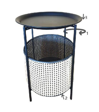 TAVOLINETTO OSAKA CM Ø 40X50 - immagine 7