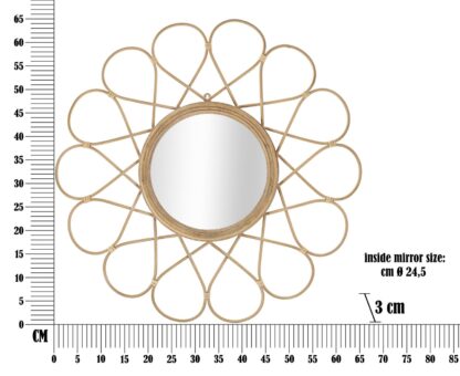 SPECCHIO DA MURO ALMERIA CM 
65,5X3 - immagine 6