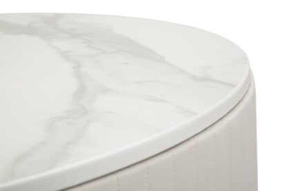 TAVOLO DA CAFFE' MONTPELLIER CREMA CM Ø 75X36 - immagine 6