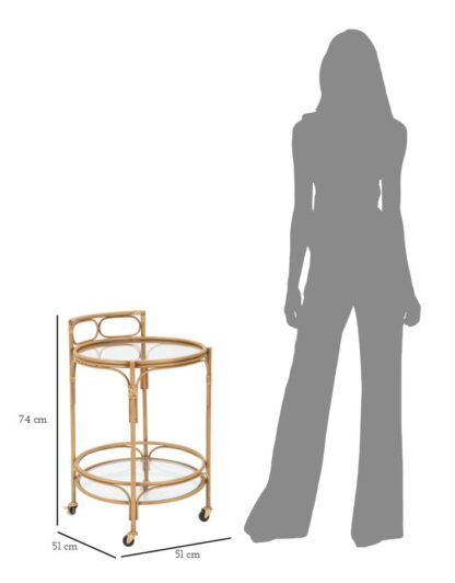 CARRELLO PANAMA ROUND CM Ø 51X74 - immagine 9